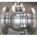 API 2PC Ball Valve, Flanged, Stainless Steel